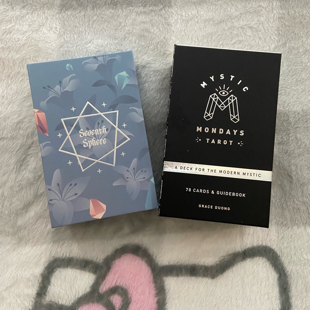 Mystic Mondays Tarot and Seventh Sphere Tarot Decks